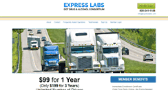 Desktop Screenshot of expresslabs.com